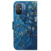 Leather Cover for Xiaomi Redmi 11A 4G/Redmi 12C 4G Phone Case Pattern Printing Anti-Scratch Wallet Shell
