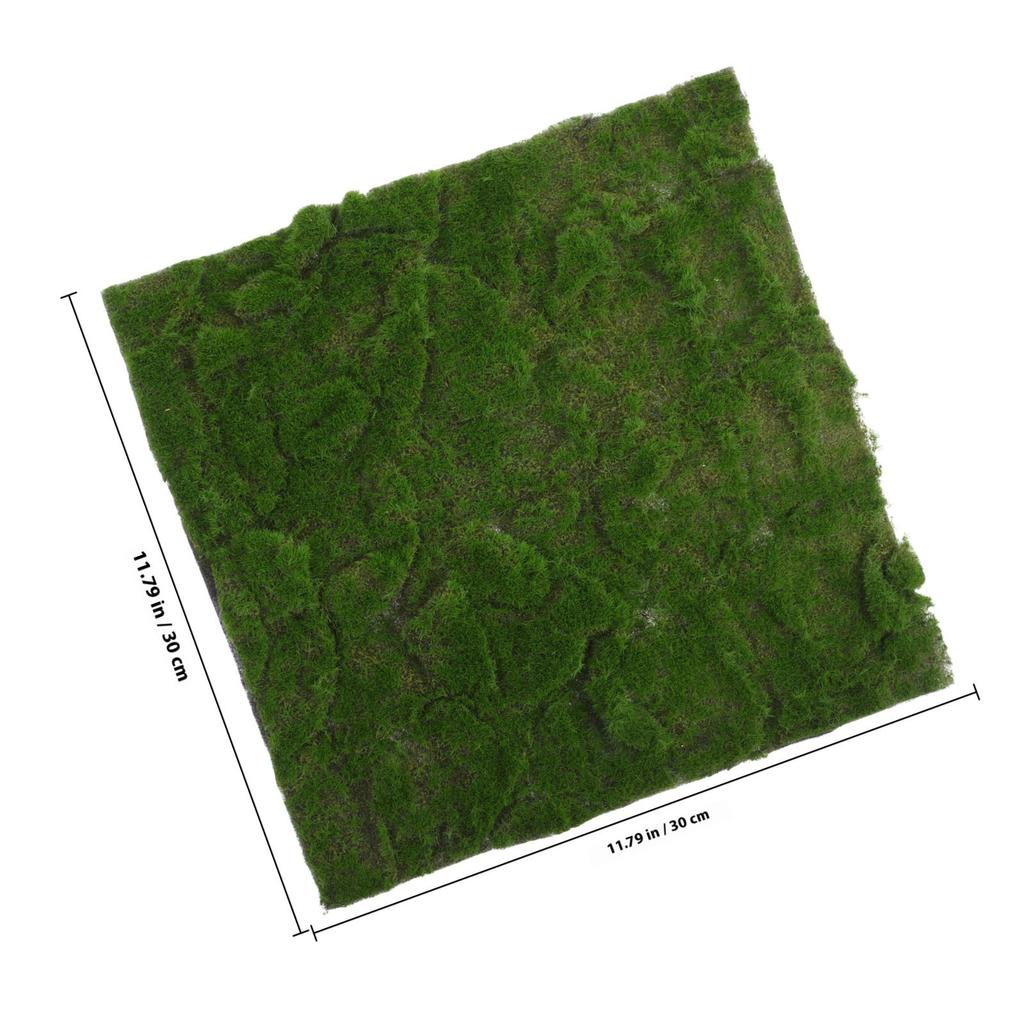 Artificial Moss Mat 30 Cm Faux Grass Rug Easy Maintenance No Watering Indoor Outdoor Decor Wedding Banquet Backyard Balcony