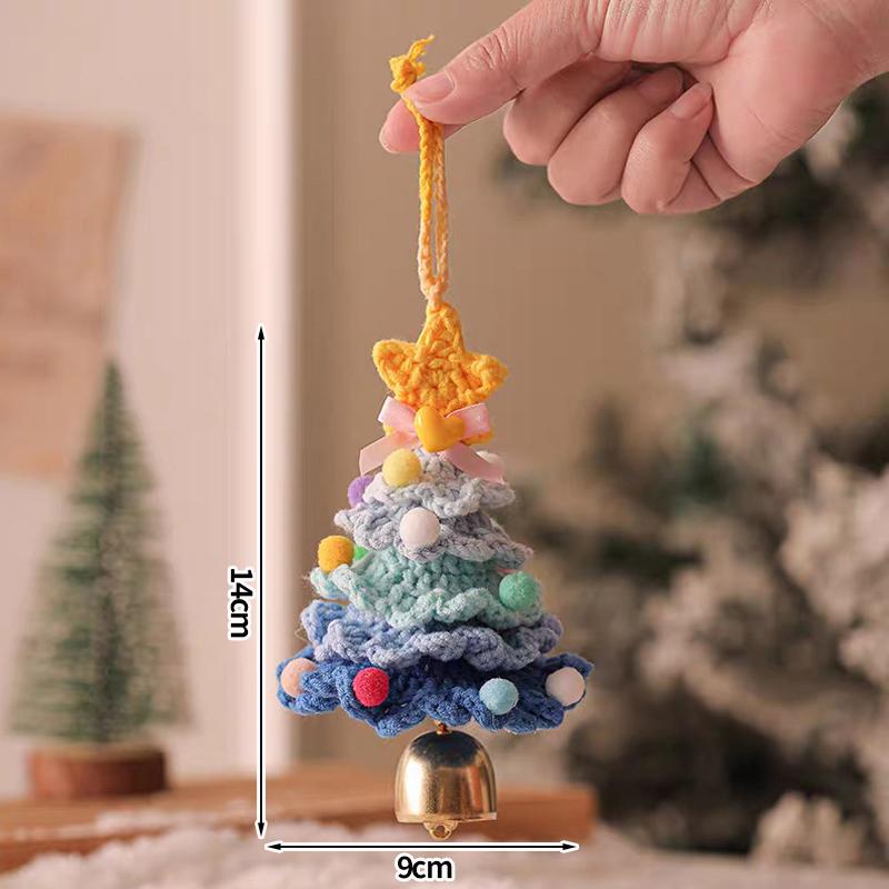 

Christmas Decorations Christmas Tree Hanging Ornamernt with Bell Door Pendant Decoration Car Accessories Navidad 2025 Novedades as show