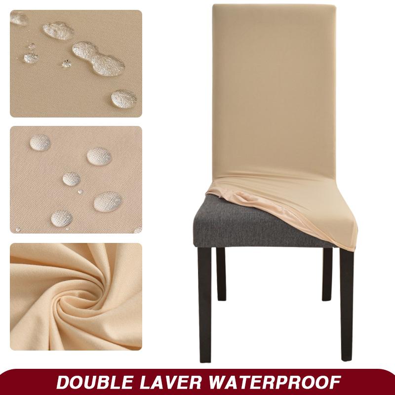 Waterproof Dining Chair Cover Stretch Dining Chair Slipcover Removable Washable Chair Protector Suitable for Home/Hotel/Banquet