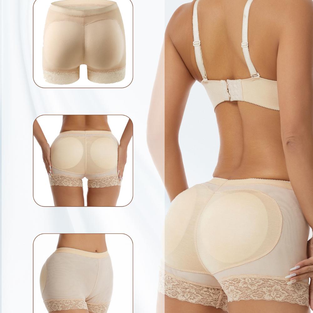 Damskie majtki modelujące pośladki Sztuczne pośladki Podnoszące pośladki Majtki modelujące pośladki Szorty koronkowe