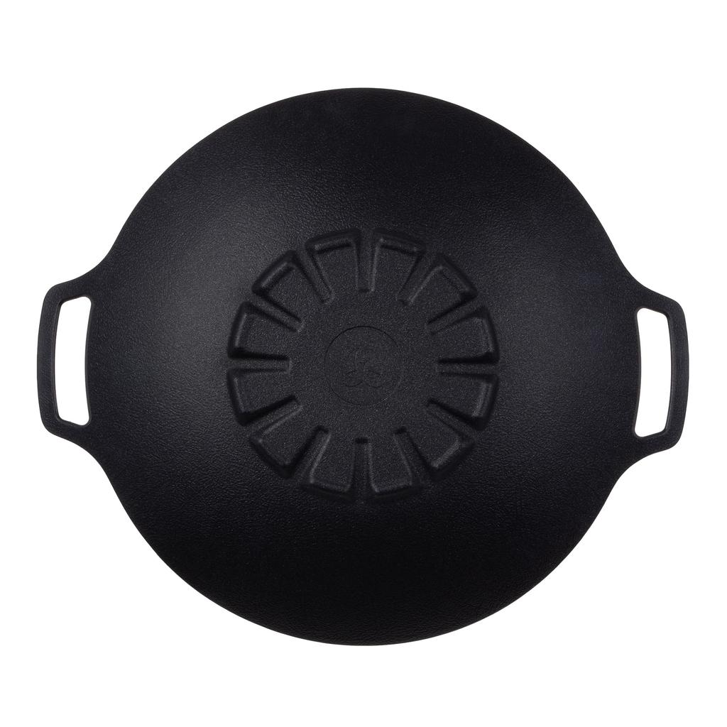 JHQ Deep Flat Set of 2 Hard Storage Wooden and Gray Authentic Suitable for Bonfires and Open No Seasoning Ideal for Outdoor Camping and BBQs