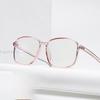 Big Square Frame Myopia Glasses Anti Blue Light Eyewear Diopter 0 to -6.0 for Men Women