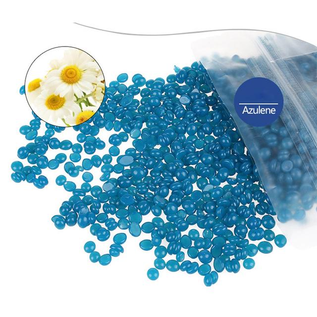 1000g Hard Wax Beans Solid Hair Remover No Strip Depilatory Hot Film Wax Bead Hair Removal for Full Body Bikini Face Leg Eyebrow