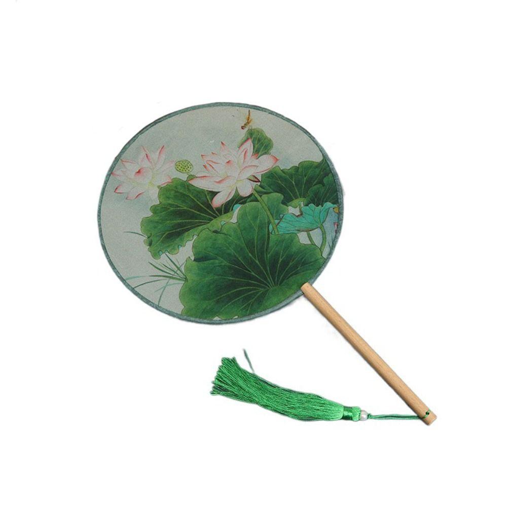 

with Pendant Embroidery Fan Chinese Style Silk Fan Vintage Chinese Style Fan Chinese Wedding Style 6