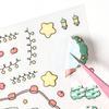 Christmas 3D Scene Stickers - 3pcs Festive Diorama Decals for DIY Journals & Crafts
