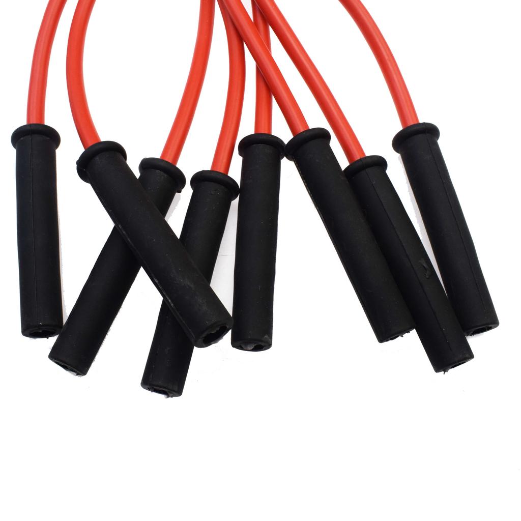 LS Spark Plug Wires Cable Wire Set For Chevrolet Camaro Corvette & Pontiac GTO Firebird 5.7L V8 LS1 LS2 LS3 LS6 1997-2004