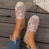 Summer Formal Shoes Women Women'S Summer Fashion Solid Color Mesh Surface Flower Casual Shoes Non Slip Zapatos De Mujer
