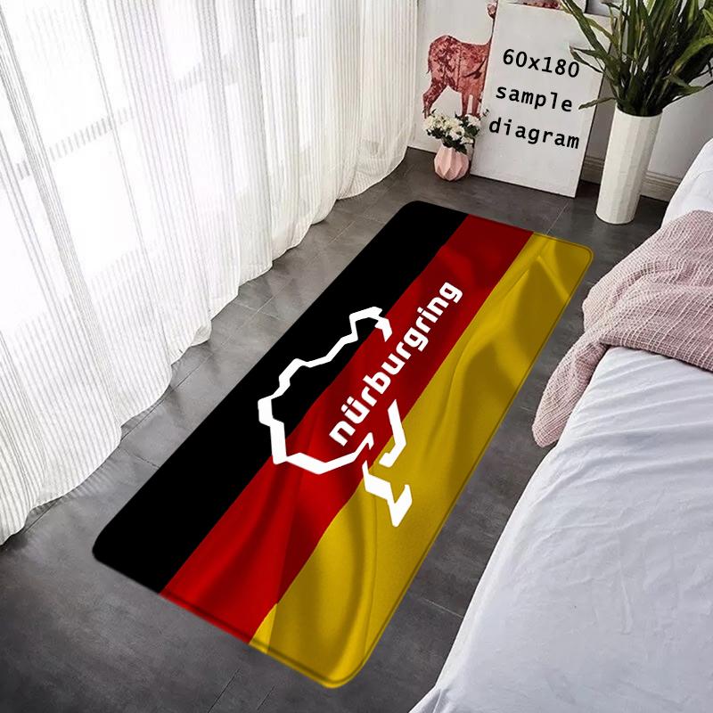 Hauseingang Fußmatte Nürburgring Rennstrecke Flur Teppich Wohnzimmer Teppiche Fußmatten Badezimmer Teppich Bodenmatten Heimdekoration