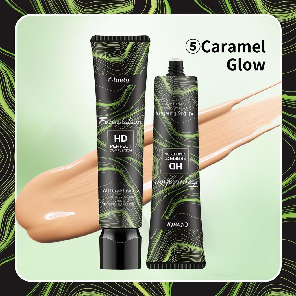  Waterproof Liquid Foundation 30g Concealer, Moisturizing, Suitable for All Skin Types
