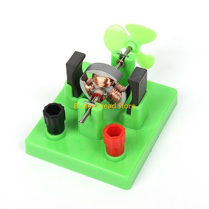 W89C Open Type Electric Motor Components Electromagnetism Experiment Set for Labs