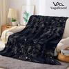 Nachtwald Uhr Flanelldecke Warm Weich Halloween Weihnachten Sofa Warm Gemütlich Dekoratives Dekor Geschenk für Alle Jahreszeiten
