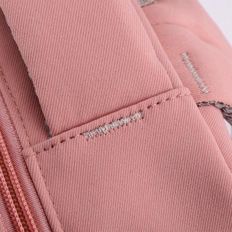 Korean Styles Backpack Lovely Rabbits Print Backpack Student School Backpack Large Capacity Backpack Girls School Bag