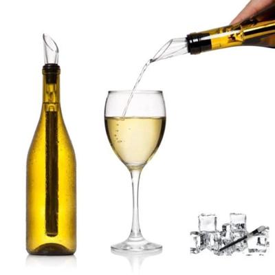 Enfriador de vino de hielo de acero inoxidable 304, Enfriador de barra, cerveza, bebida, palo congelado, herramienta de barra fría de hielo