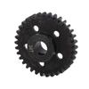 34T RC Motor Gear M1.0 8mm Gear Bore Steel Black RC Motor Pinion Gear for Arrma 17 18 RC Cars