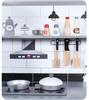 Wooden Kitchen Toy Set: Sound & Light Role-Play Cooking Experience for Kids