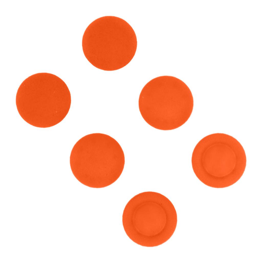 3D Joystick Button Cover 6 in 1 Prevent Slip Replacement Thumb Grips for PS5 Elite Controller