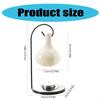 62KD Hanging Ceramics Tear Drop Essential Oil Burners Warmer Tealight Holder