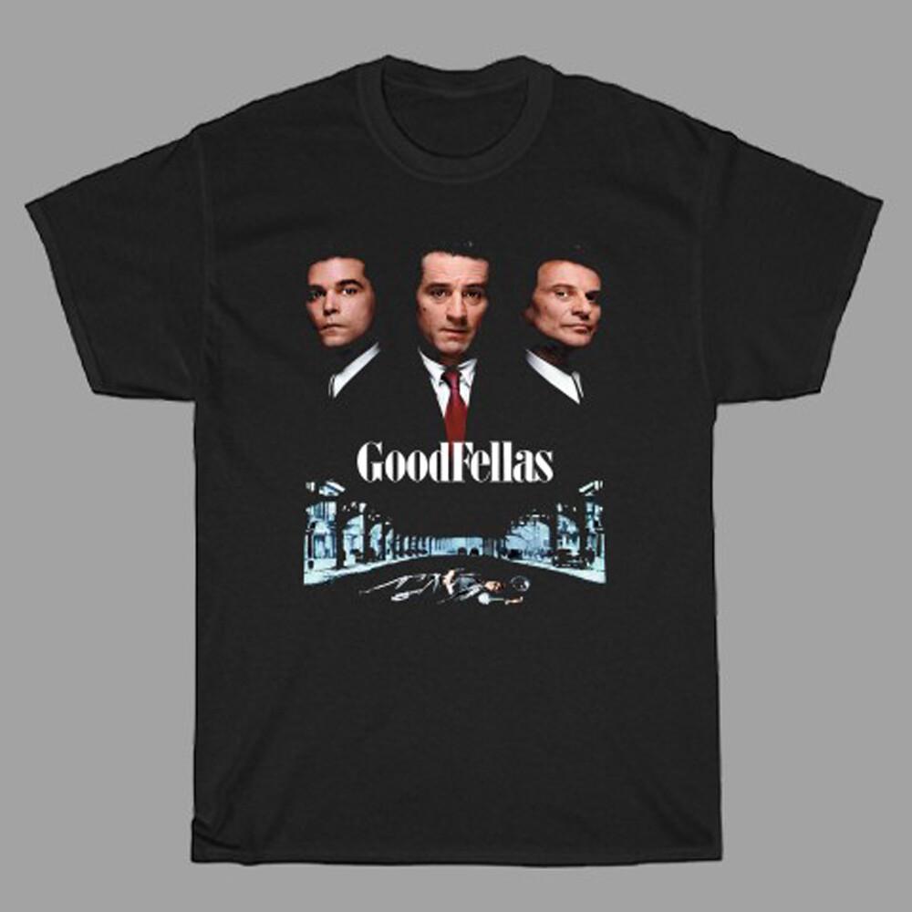 Goodfellas Three Wise Men Men#039;s Black Size S to 5XL Unisex T-Shirt L