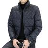 2026 Herren Trendige Stehkragen Daunenjacke mit Allover-Print - Dicke, Warme, Winddichte, Kältebeständige Oberbekleidung