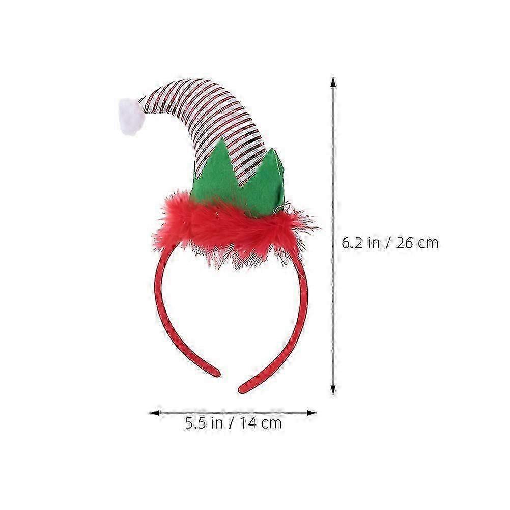 2026 Best!! Elf Hat Headband for Christmas Holiday Parties with Adorable Stylish Design