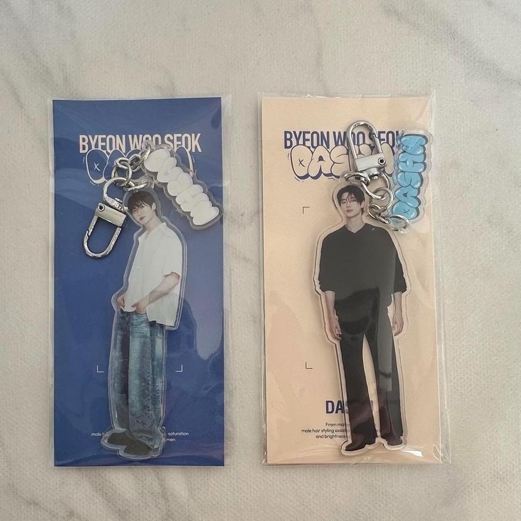 [USED] Limited Edition Byun Woo Seok DASHU Key Ring Set of 2