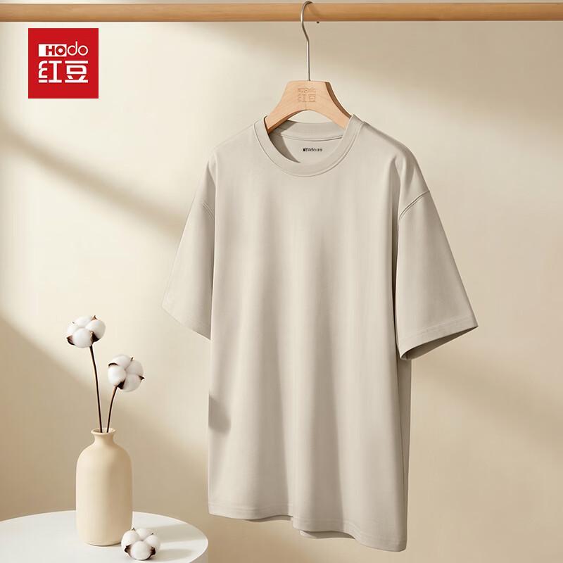 Hodo Men s Heavyweight Pure Cotton Short Sleeve T-Shirt 5XL