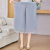 Tallas Grandes 3XL-8XL Conjuntos de 2 Piezas de Gasa de Verano Oversize Ropa para Mujer Casual Elegante Holgado Pantalones de Pierna Ancha