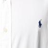 Polo Ralph Lauren Logo Embroidered Single-Breasted Long Sleeve Shirt Men Shirts White 710795235-008