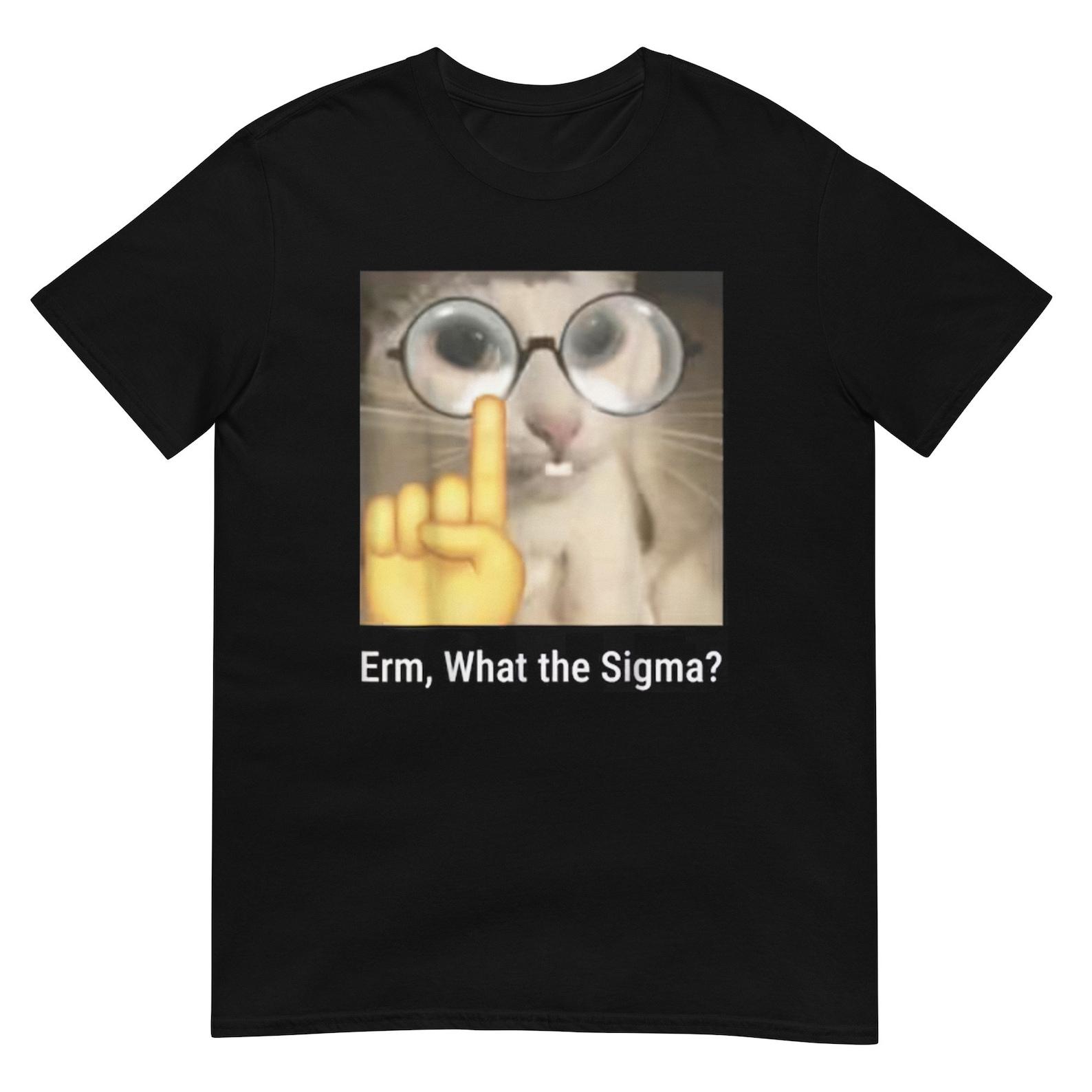 Эм, Что за Сигма? Рубашка 4XL