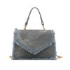 2025 bag retro small bag fringed bag denim blue mini small bag handbag messenger bag chain bag