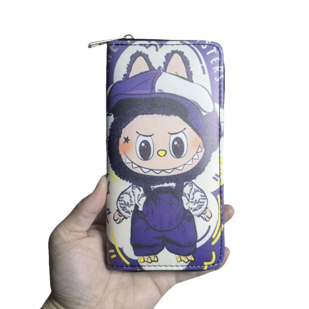 

Бубу длинный нейлоновый кошелек на молнии кошелек сумка для карт