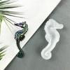 1 Pcs Keychain Silicone Mold Seahorse Epoxy Casting Mold for DIY Jewelry Making