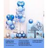 Luminous Happy Birthday Balloons for Adult & Baby Parties - Boys & Girls First Birthday Decoration