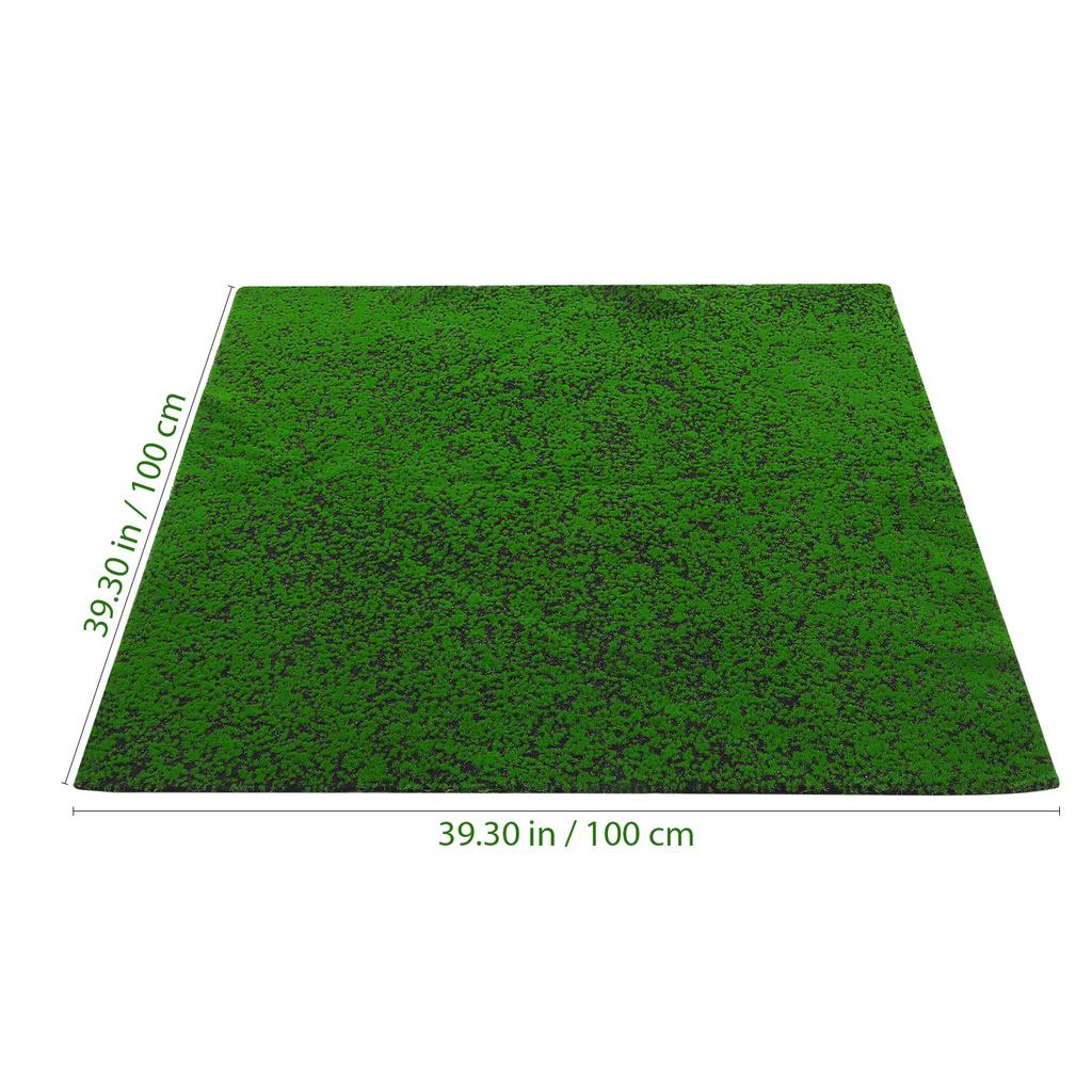 Lifelike Artificial Moss Lawn Base Easy Installation Brightens Space Reduces Eye Fatigue for Patio Balcony Garden Office Decor