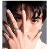Adjustable Sterling Ring Inspired By Journey To West Monkey King Gold Band Retro Unisex Fashion Jewelry