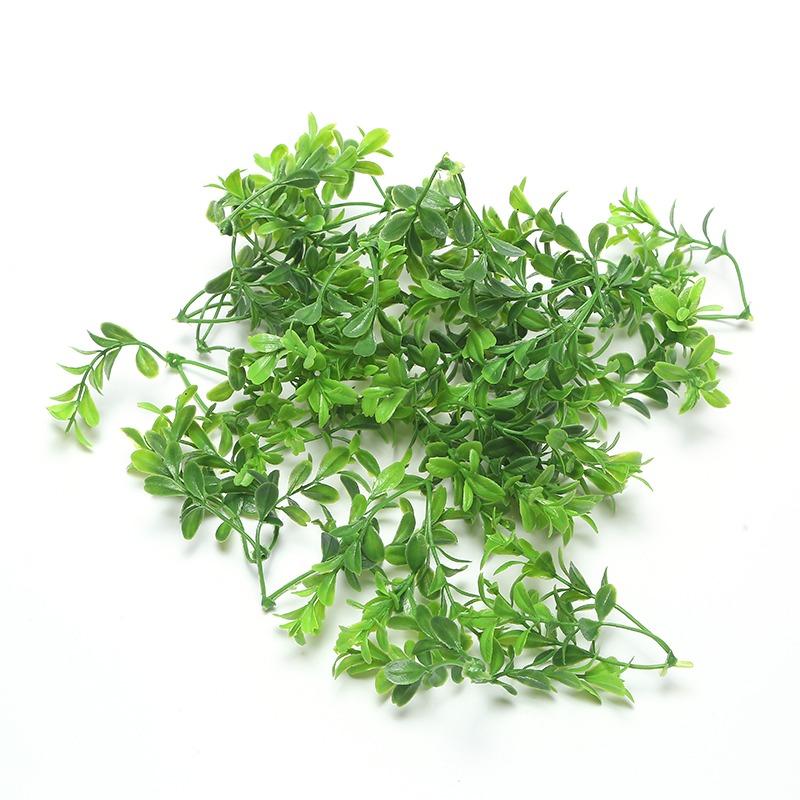 

10/20/50 шт. Пластиковые искусственные цветы из водяной травы для домашнего декора, настенного подвесного стола, сделай сам, венок, подарок, скрапбукинг, искусственные растения 10Pcs зелёный