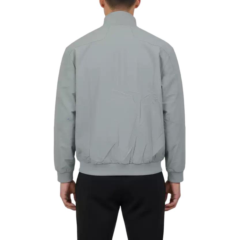 Adidas Wind Jackets Men's Light Gray Stand Collar Moderate Other KR2509