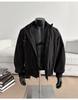 Men's American Retro Cotton Baseball Jacket - Trendy Oversized Windproof Casual Workwear