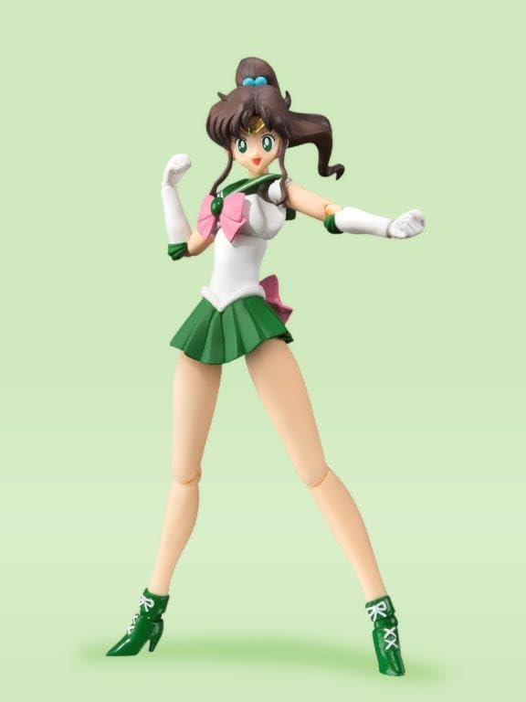 TAMASHII NATIONS Sailor Moon Sailor Jupiter Color 150mm ABS PVC Painted Action Figure S.H.Figuarts -Animation Edition- Approx. &