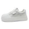 37617 Thick-soled Heightening Mesh Shoes Women's Breathable Mesh 2026 New Summer Versatile Sports
