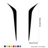 2pcs Car Stickers Striped Engine Hood Body Vinyl Decals Hood Cover Stickers New Professional Universal Styling Auto Decoration