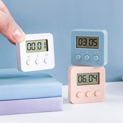 Timer Lauter Ton Magnetische Rückseite ABS Harz Nordischer Stil Ziffern Alarm für Küche
