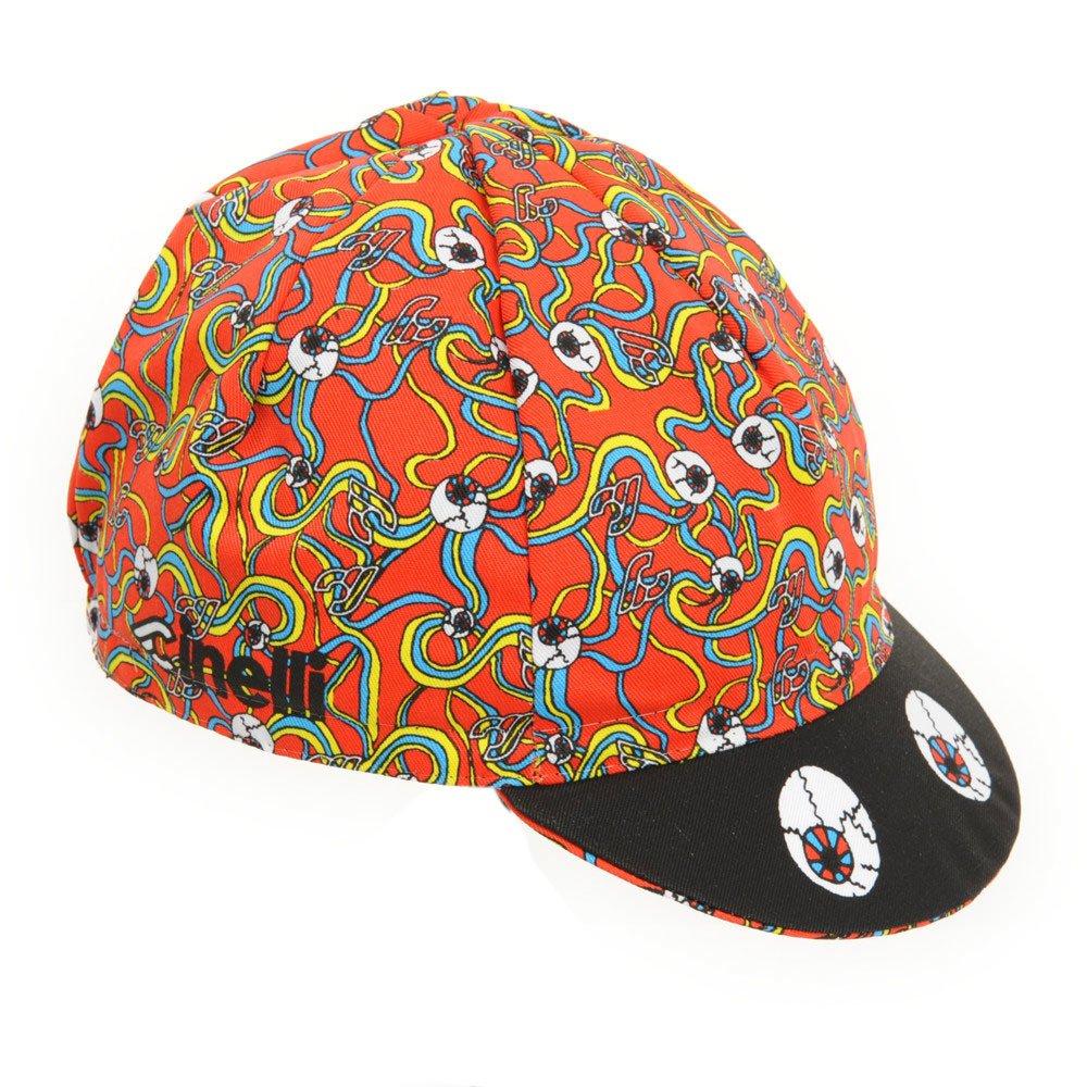 Cinelli Cycling ANA Free Size Cap, BENAROYA, Red,