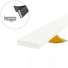 Self-adhesive door window seal I 8X2 mm WHITE
