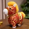 Colorful Horse Plush Doll Creative Cartoon Steed Doll Chinese New Year Gift  Home Decoration