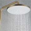 Tuqiu Brushed Gold Bathroom Shower Faucet Set  Bathroom Rainfall Shower Mixer Tap SUS304 Bathroom Shower Faucet Set