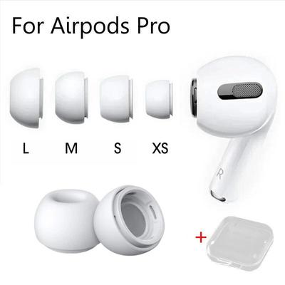 Apple AirPods Pro Silicone Case with Pressure Relief Hole and Non-Slip Silicone Ear Tips for Sports