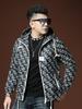 European Style Hooded Jacket for Men 2025 Autumn New Fashion Trendy Letter Print Thin Casual Men's Coat