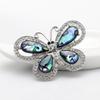 Fashion Butterfly Brooch With Natural Abalone Shell For Women Gift And Casual Wear